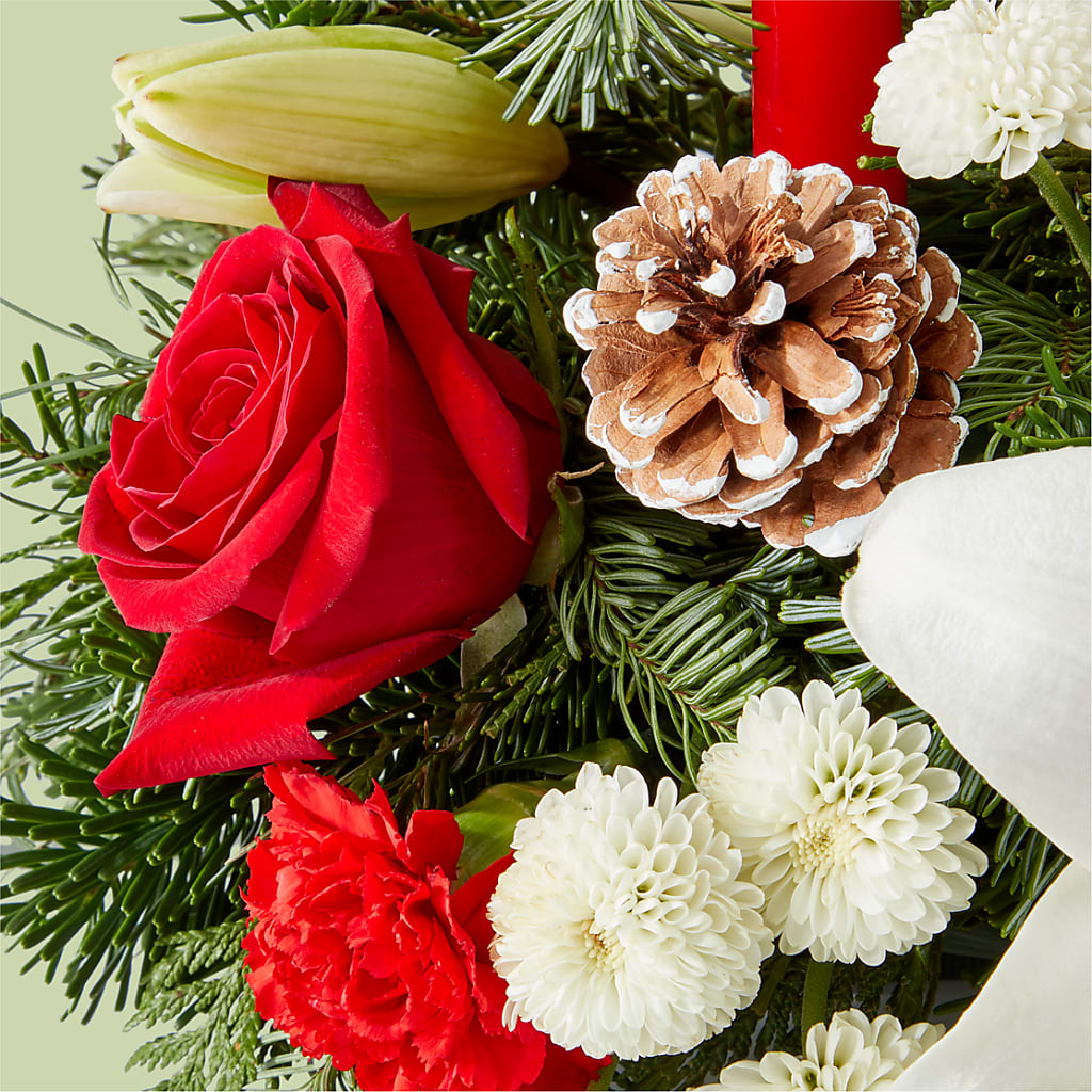 Seasonal Festivities Centerpiece –  Grass Valley Florist, Grass Valley CA