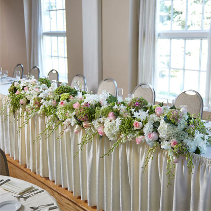 State of Joy Head Table Arrangement –  Grass Valley Florist, Grass Valley CA